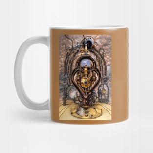 Steampunk mechanical heart Mug